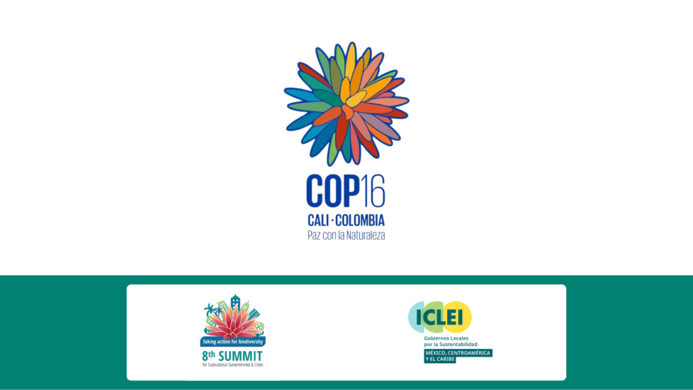 COP16 Cali, Colombia, la 8.ª Cumbre de Gobiernos Subnacionales y Ciudades e ICLEI